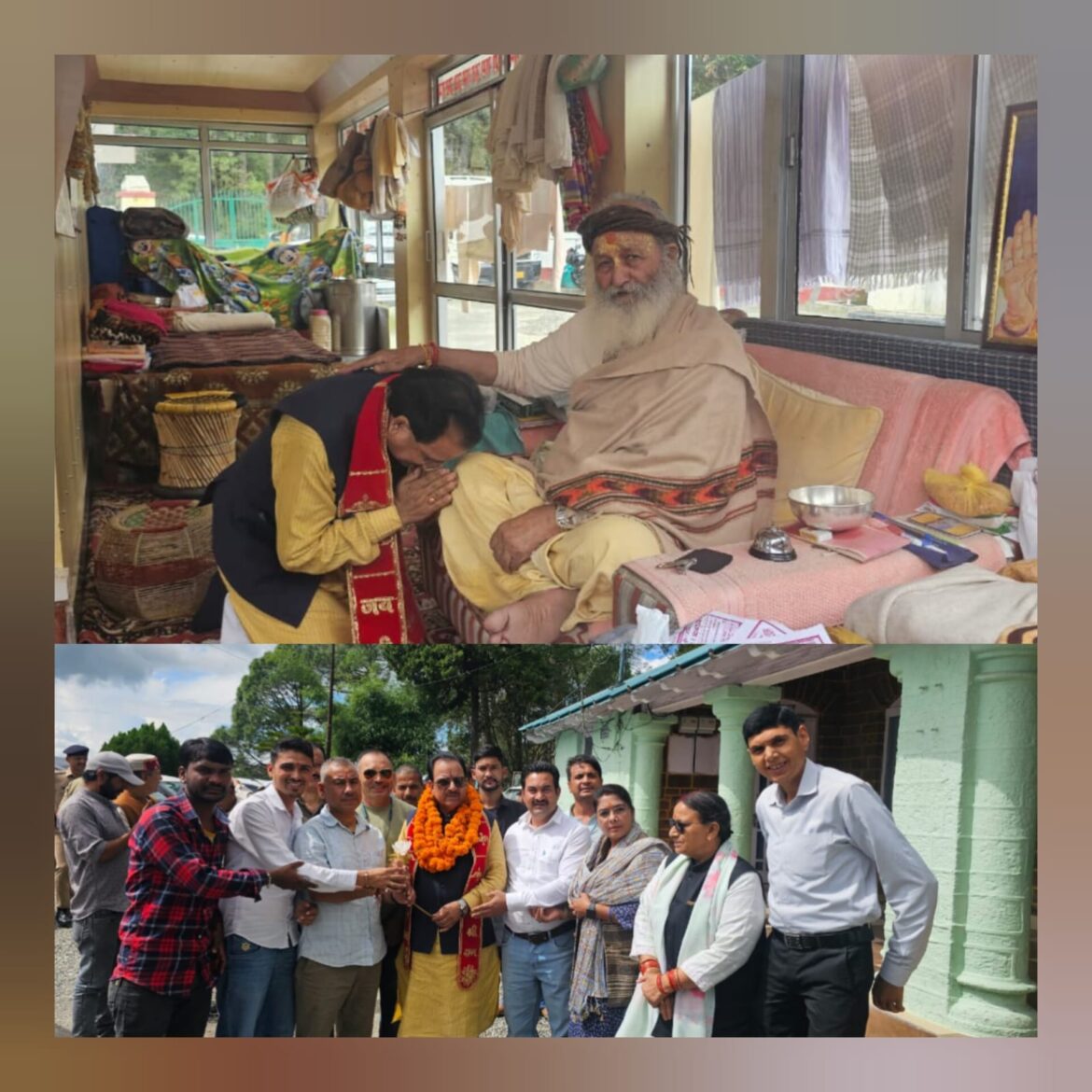 पूर्व केंद्रीय मंत्री अजय भट्ट ने विधायक मदन बिष्ट को दी सांत्वना, झूलादेवी मंदिर में किए दर्शन