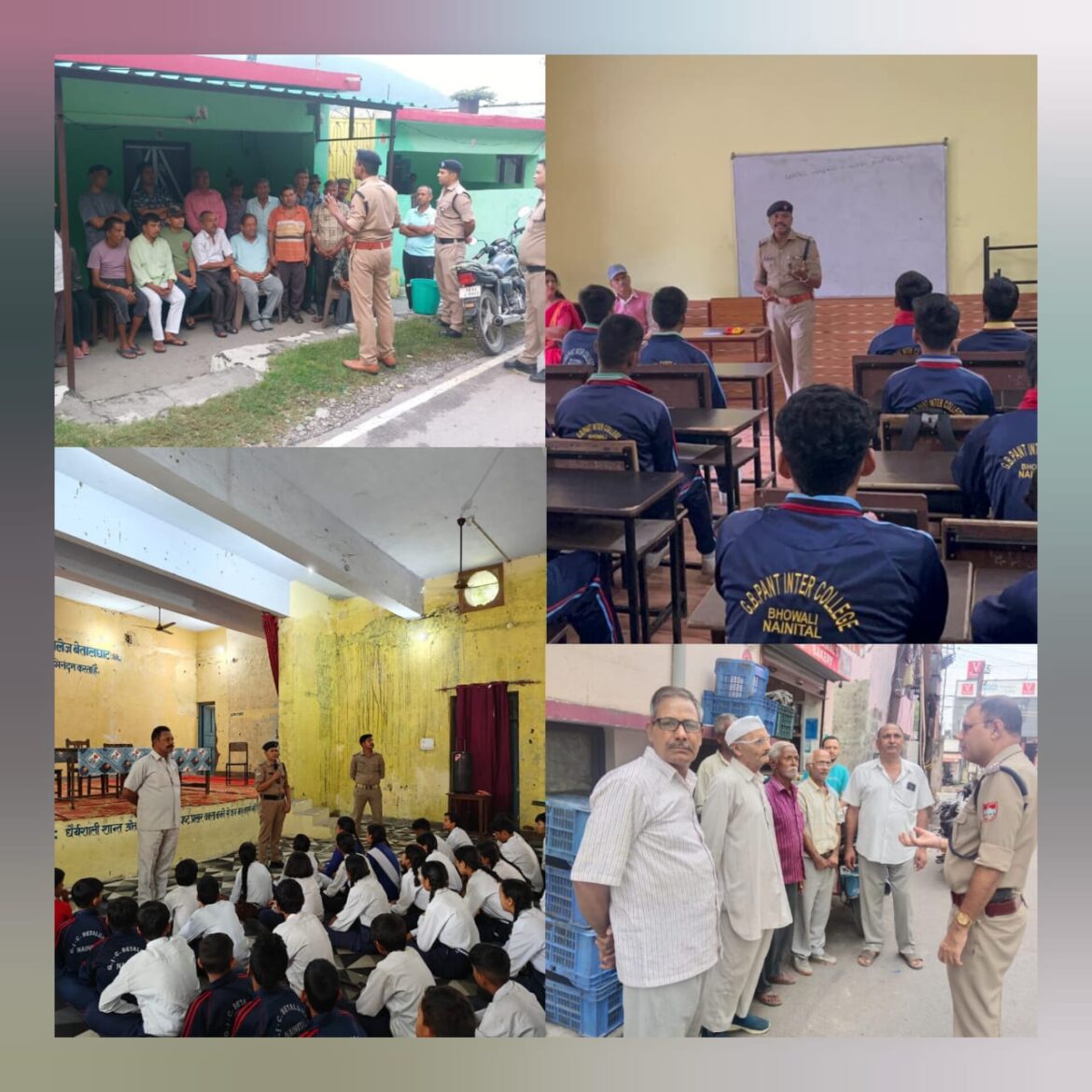 जन-जागरूकता और बुजुर्गों का भरोसा – एसएसपी नैनीताल मीणा के निर्देशन में विशेष अभियान