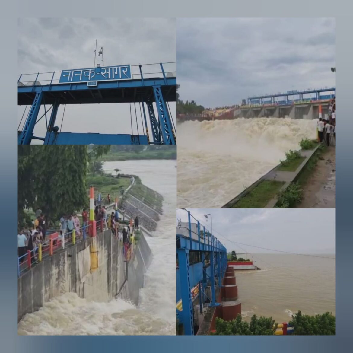 नानकमत्ता: लगातार बारिश के बाद नानकसागर डैम का जलस्तर बढ़ा, प्रशासन अलर्ट मोड में