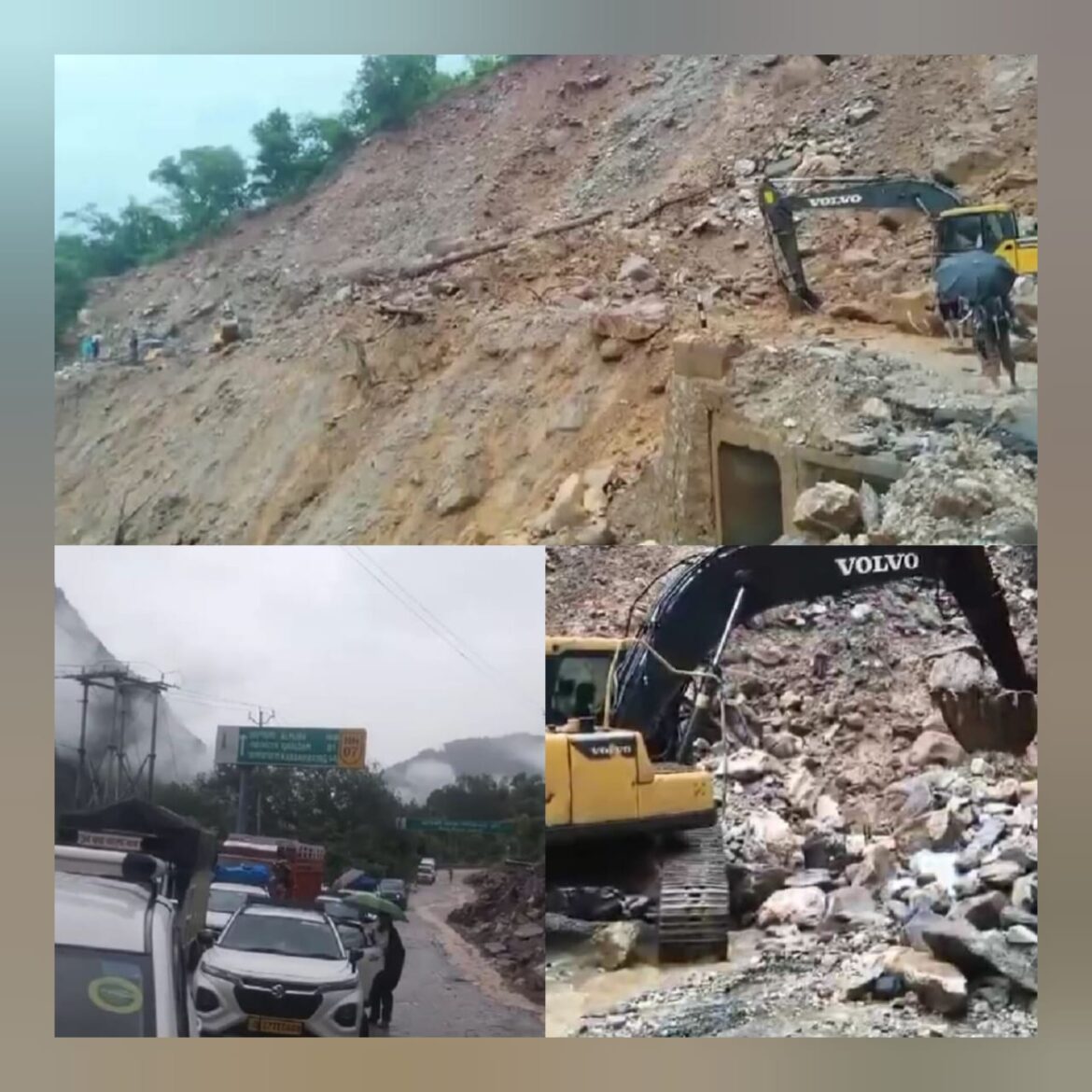 चमोली में लगातार बारिश से कई मार्ग अवरुद्ध, स्कूल-कॉलेज बंद