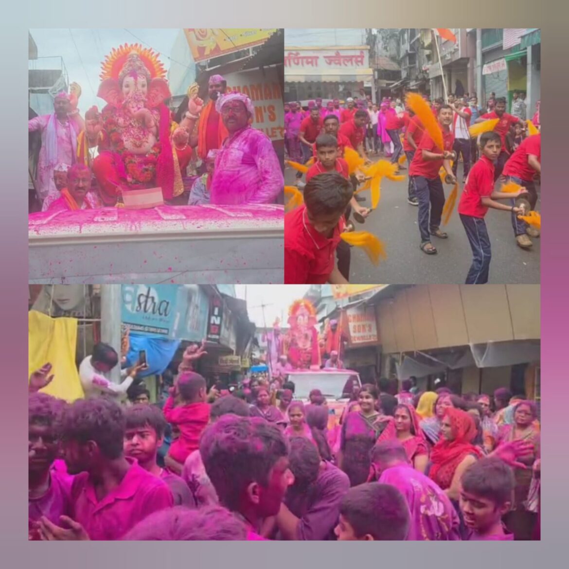 हल्द्वानी में गणेश महोत्सव का भव्य समापन, धूमधाम से हुआ गणेश प्रतिमाओं का विसर्जन