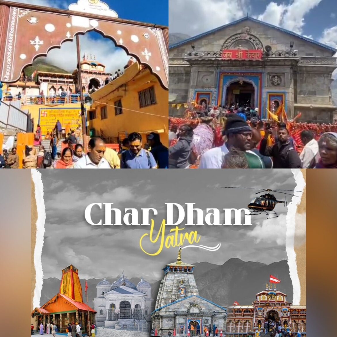 चमोली से बड़ी राहत की खबर: मौसम हुआ साफ, चारधाम यात्रा फिर से शुरू