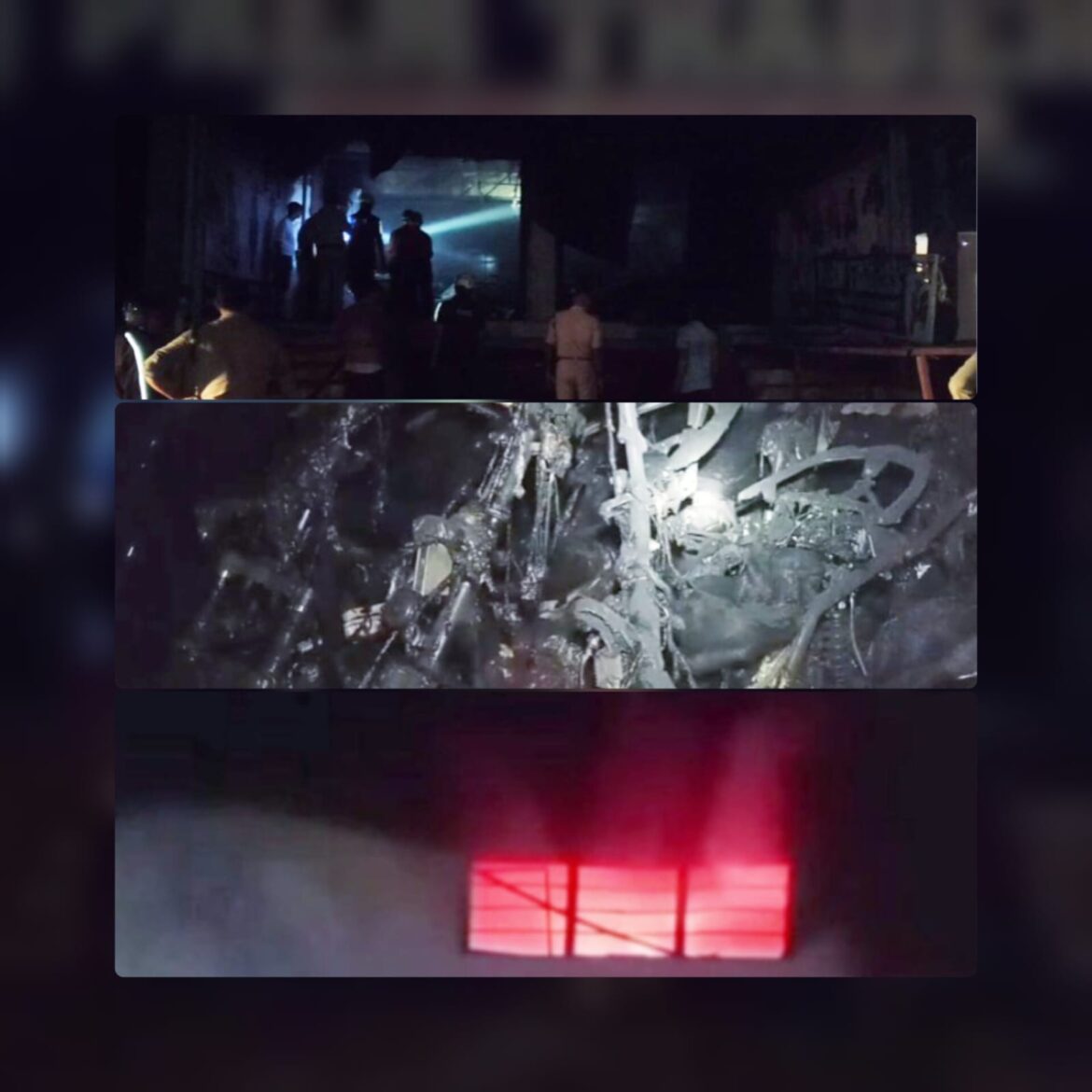 लालकुआँ में ई-स्कूटी शोरूम में भीषण आग, लाखों का सामान जलकर खाक