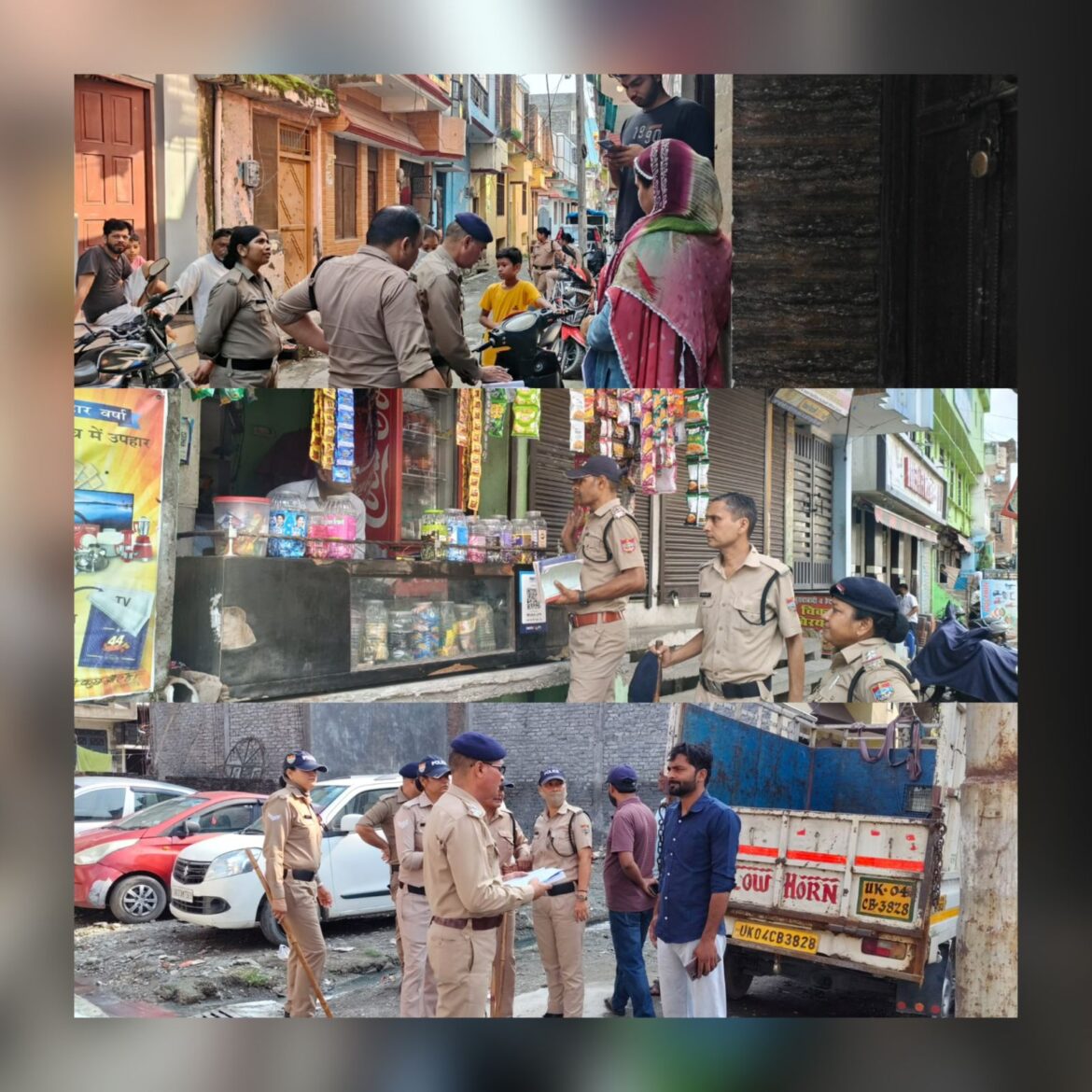 नैनीताल: बनभूलपुरा में चला वृहद सत्यापन अभियान, 41 चालान, ₹1.76 लाख जुर्माना वसूला