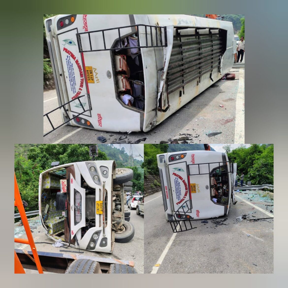 बिग ब्रेकिंग: टिहरी में बड़ा सड़क हादसा, चंबा के पास नगणी के समीप बस पलटी – दो की मौत, कई घायल