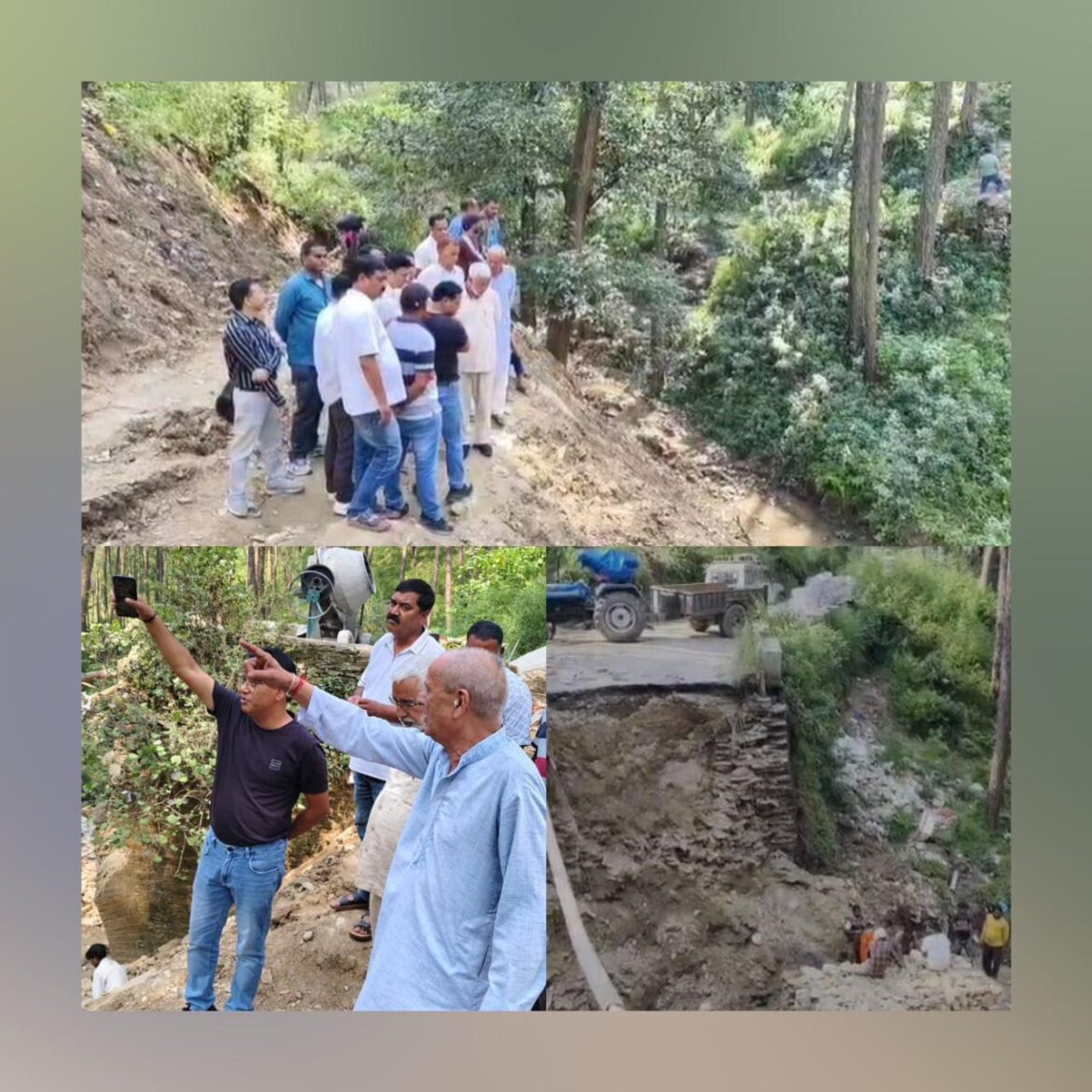 पूर्व सांसद प्रदीप टम्टा का रानीखेत दौरा, सरकार की आपदा राहत कार्यप्रणाली पर उठाए सवाल