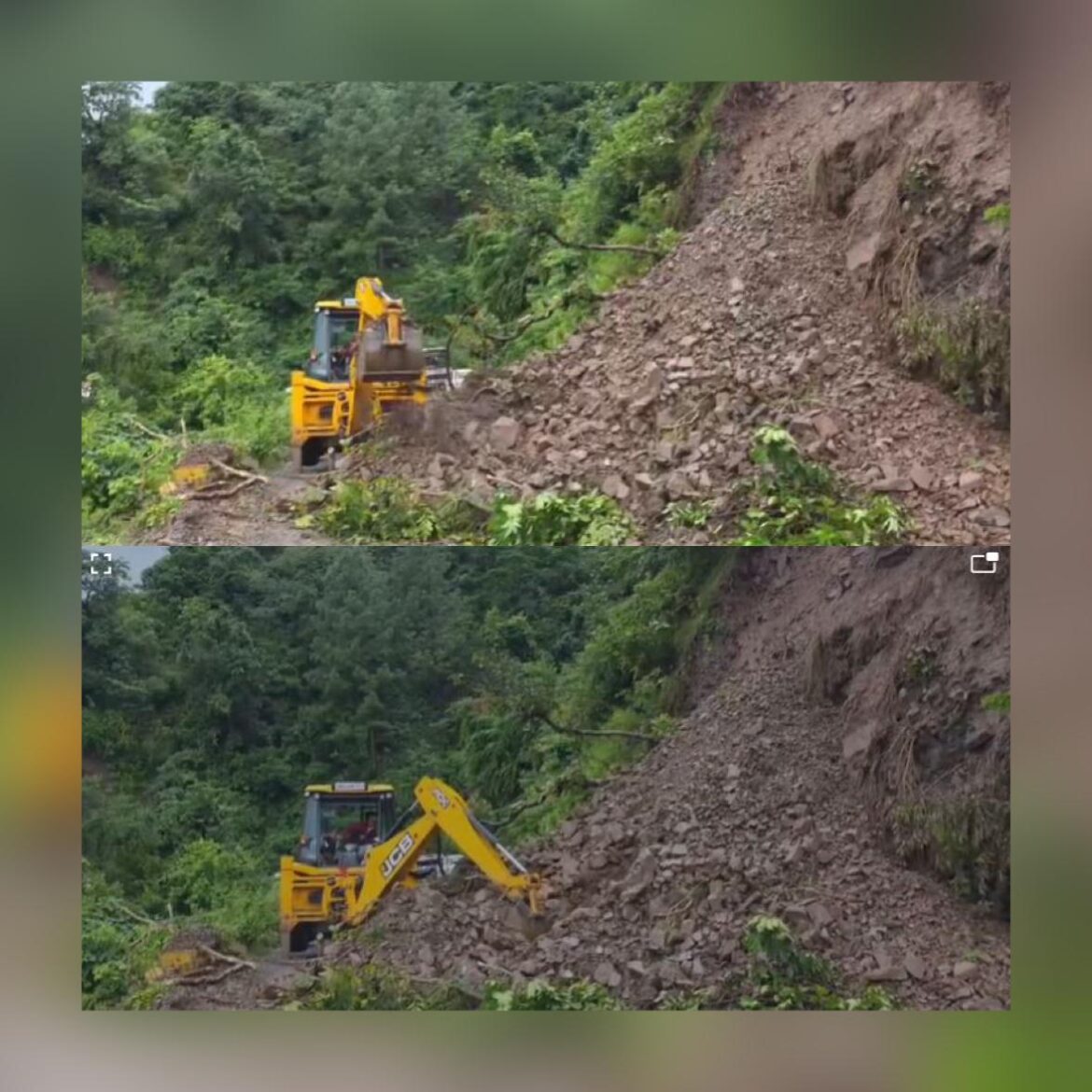 नैनीताल में भारी बारिश से जनजीवन प्रभावित, नैनीताल-हल्द्वानी हाईवे पर भूस्खलन, मार्ग बंद
