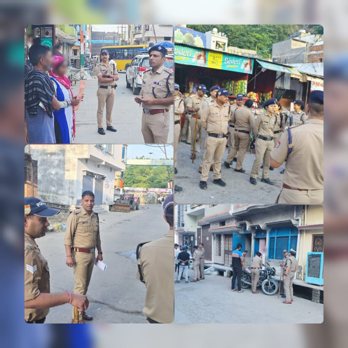 रामनगर में पुलिस का सत्यापन अभियान जारी, बाहरी व्यक्तियों की हो रही गहन जांच