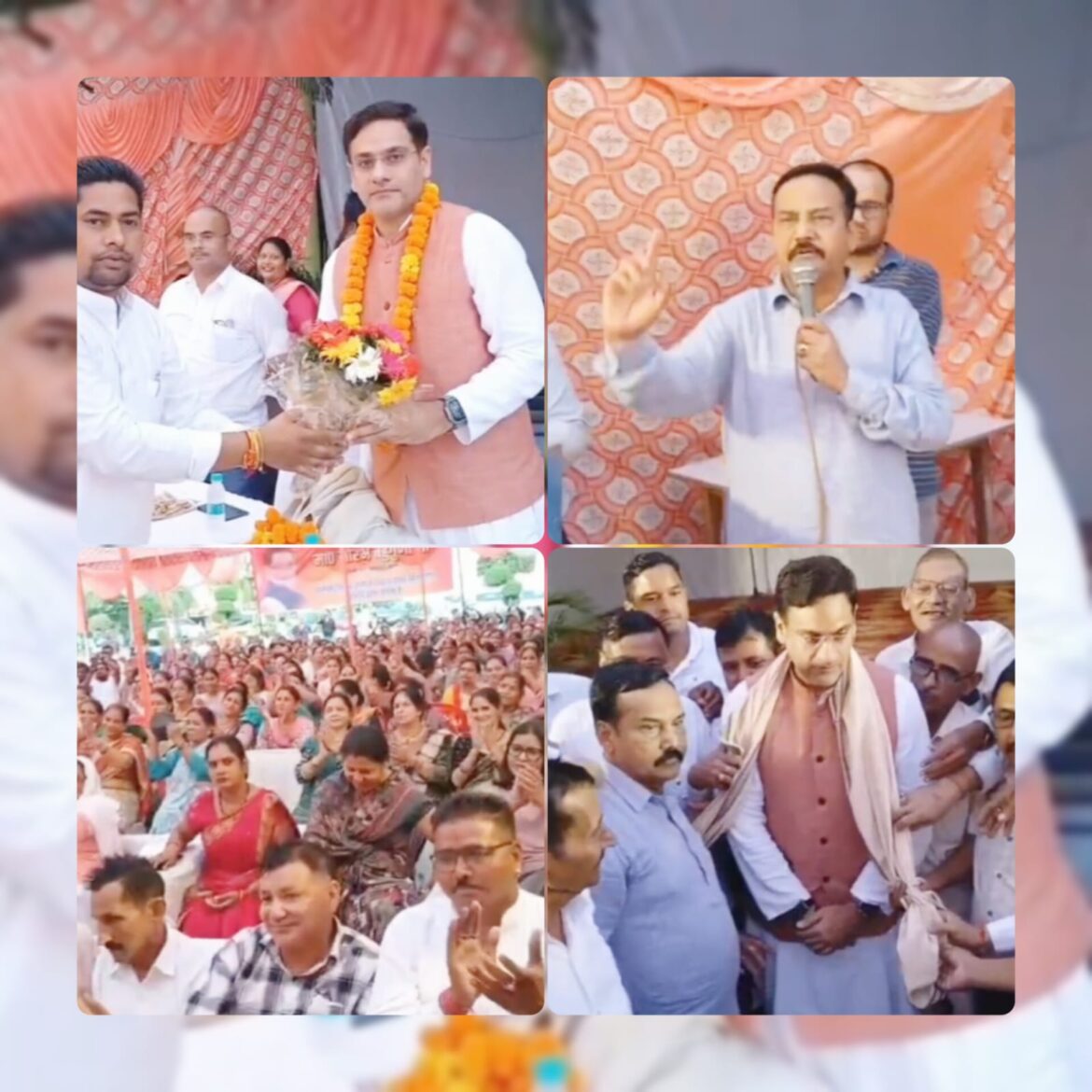 पर्वतीय भवन के सौंदर्यकरण के लिए 80 लाख की स्वीकृति पर कैबिनेट मंत्री सौरभ बहुगुणा का भव्य सम्मान