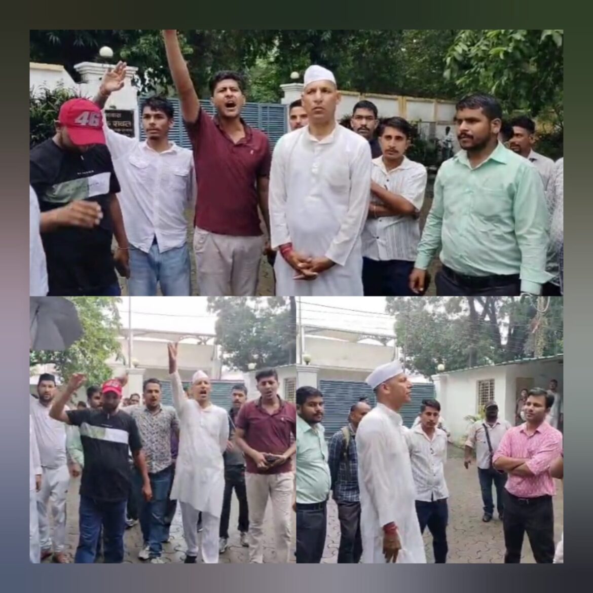 खस्ताहाल सड़कों को लेकर हरीश पनेरु का बड़ा प्रदर्शन, कमिश्नर कार्यालय का घेराव