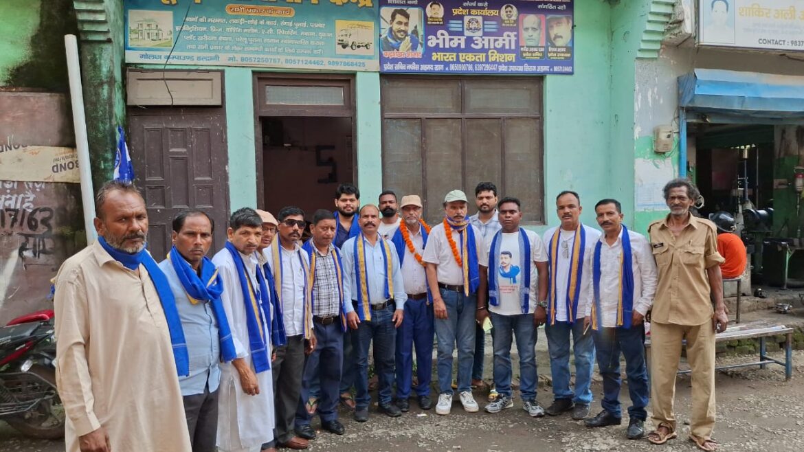 भीम आर्मी और आज़ाद समाज पार्टी की संयुक्त बैठक सम्पन्न