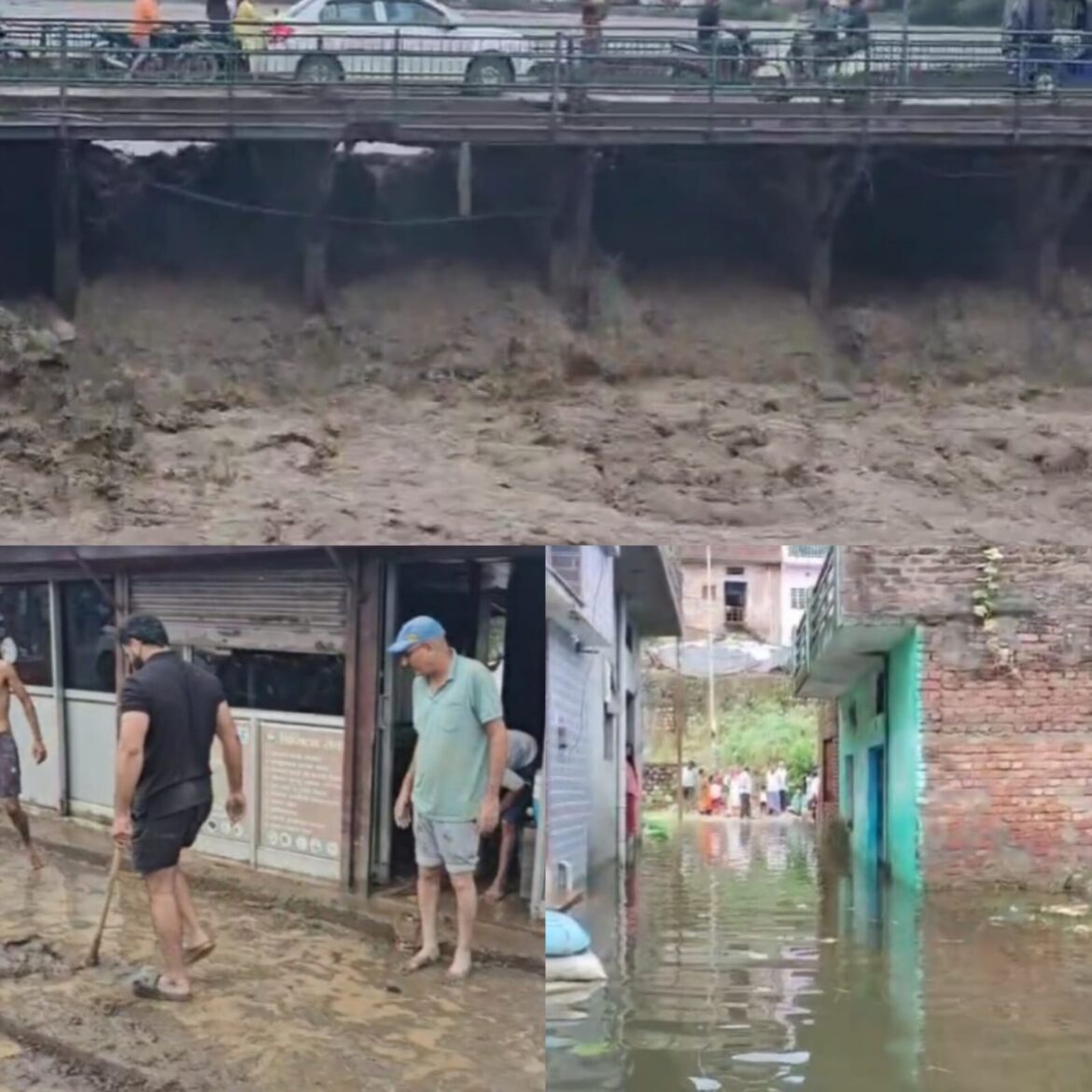 बारिश से ऋषिकेश में तबाही: नदियां उफान पर, घरों में घुसा पानी, जनजीवन अस्त-व्यस्त