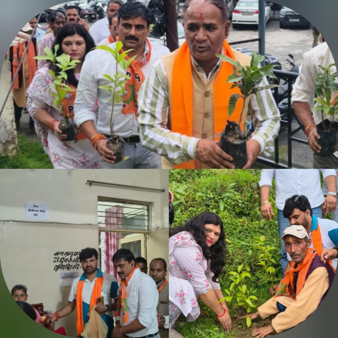 मुख्यमंत्री धामी के जन्मदिवस पर रानीखेत में चला स्वच्छता अभियान, मरीजों को बांटे फल