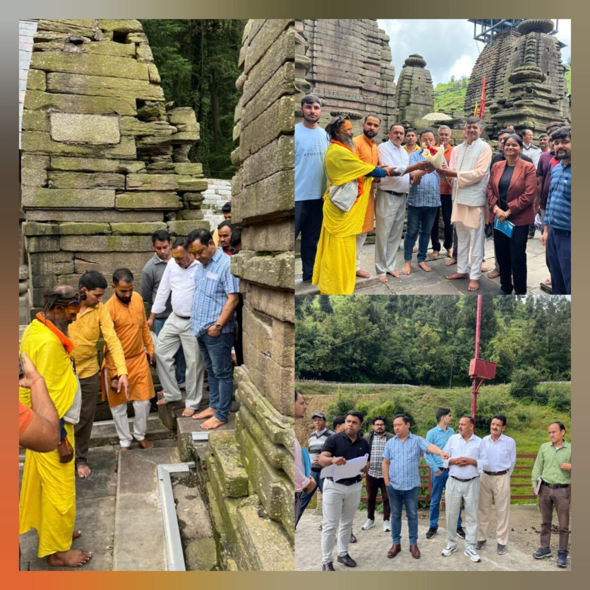 पर्यटन सचिव धीराज सिंह गर्ब्याल ने किया जागेश्वर धाम का स्थलीय निरीक्षण, कार्यों में तेजी व गुणवत्ता पर दिया ज़ोर