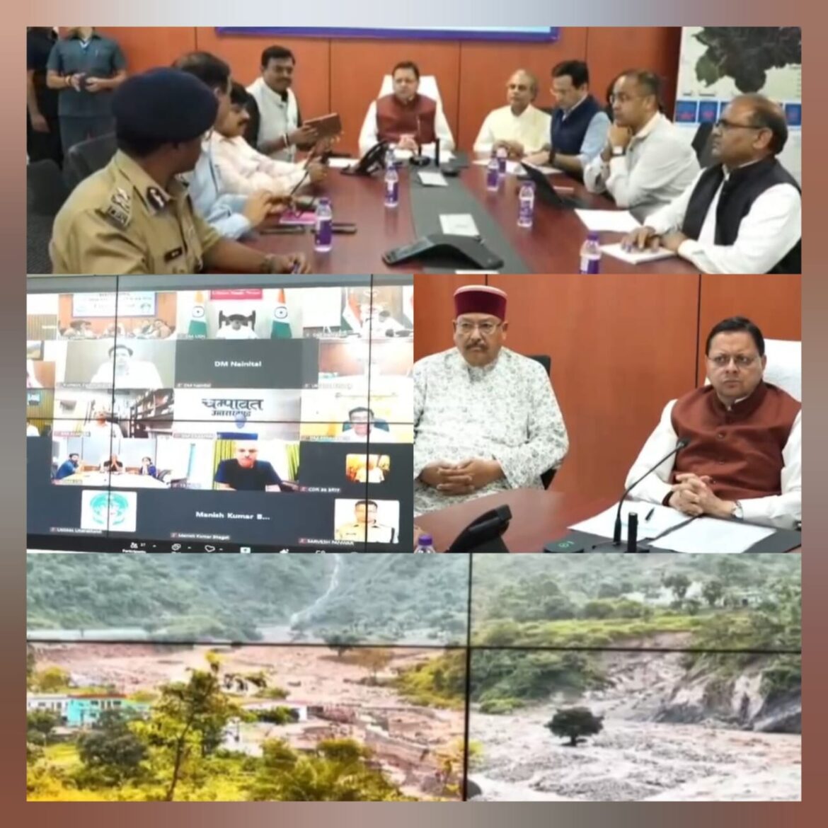 अतिवृष्टि से उपजे हालात पर सख्त सीएम धामी, देर रात पहुंचे आपदा कंट्रोल रूम, दिए युद्धस्तर पर राहत कार्यों के निर्देश
