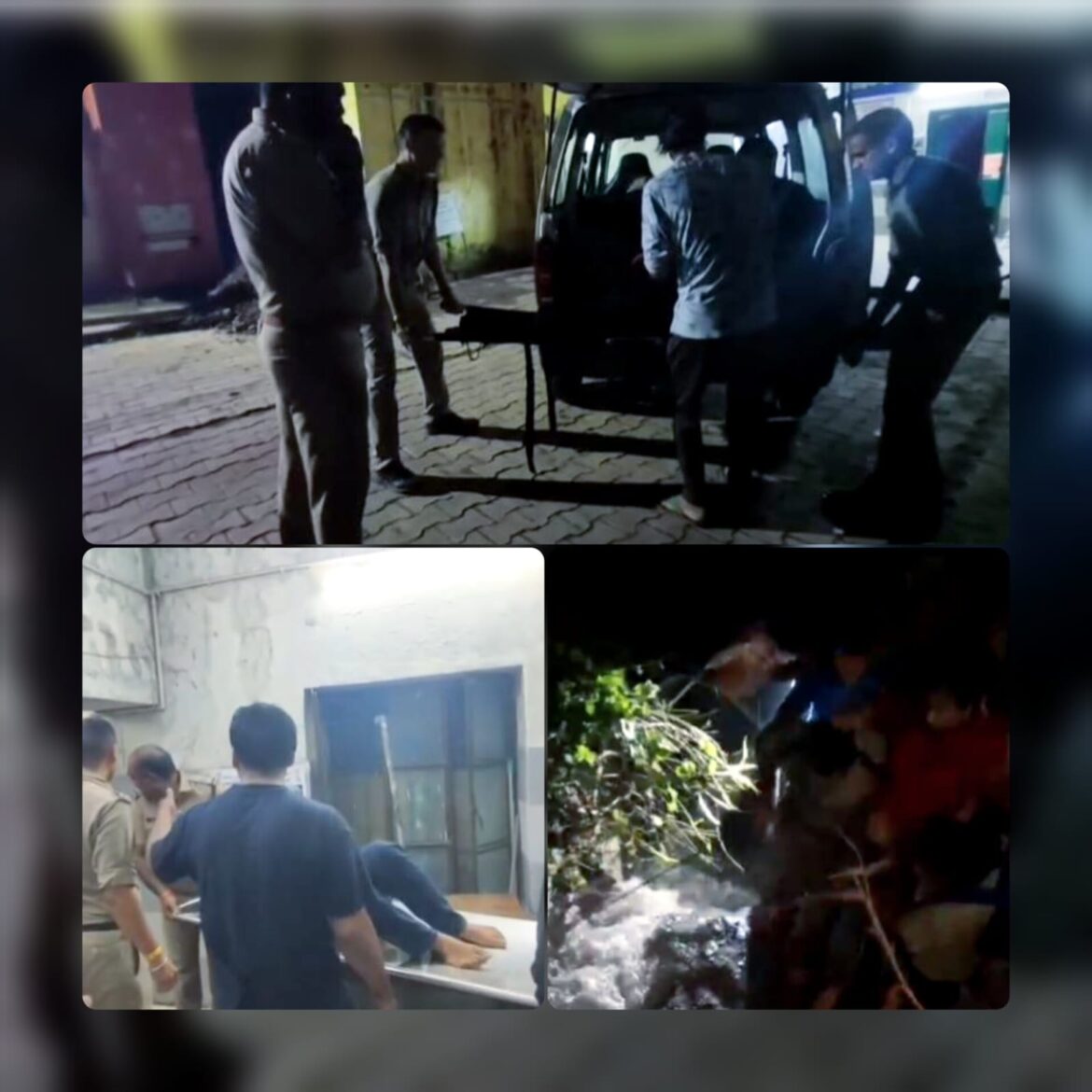 नीलकंठ रोड पर दर्दनाक हादसा: वेगनआर खाई में गिरी, एक ही परिवार के 5 लोग घायल