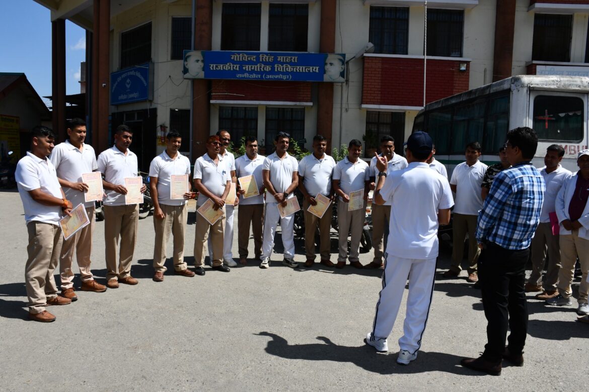 रानीखेत में एसएसबी जवानों ने किया निःशुल्क रक्तदान