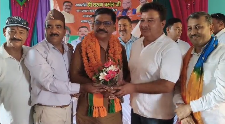 कालाढूंगी में प्रदेश महामंत्री तरुण बंसल का भव्य स्वागत