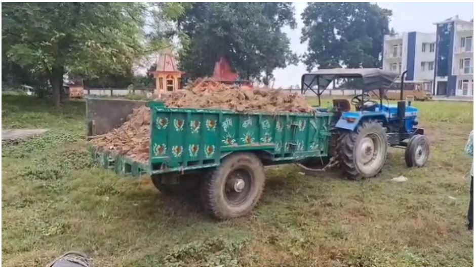 खटीमा में अवैध मिट्टी खनन पर कार्रवाई, पुलिस ने ट्रैक्टर-ट्रॉली सीज की