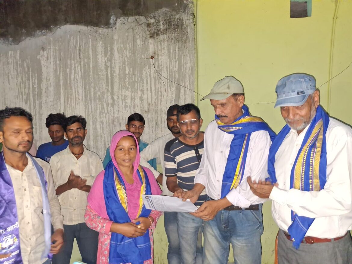 हल्द्वानी में आज़ाद समाज पार्टी का सदस्यता अभियान, रेशमा खातून बनी वार्ड अध्यक्ष