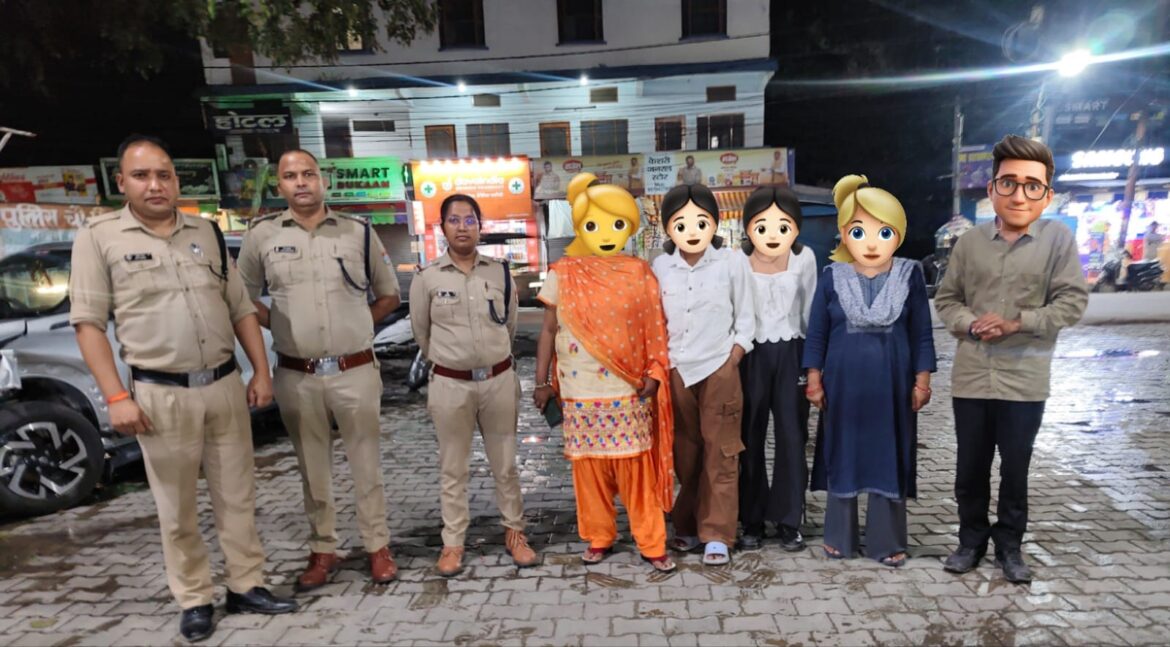 हल्द्वानी पुलिस की त्वरित कार्रवाई: घर से नाराज होकर गई दो बालिकाएं 2 घंटे में सकुशल बरामद