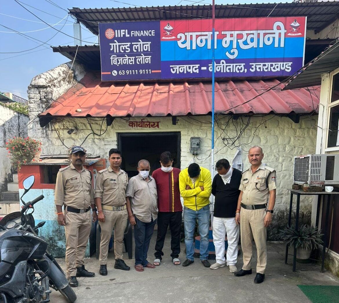 जश्न में जुर्म नहीं: दीपावली से पहले मुखानी पुलिस की बड़ी कार्रवाई, 4 जुआरी गिरफ्तार — ₹37,500 नकद बरामद