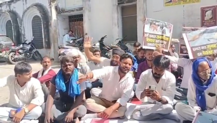 खटीमा में आवारा पशुओं का बढ़ता संकट, भीम आर्मी ने नगर पालिका पर जताई नाराज़गी