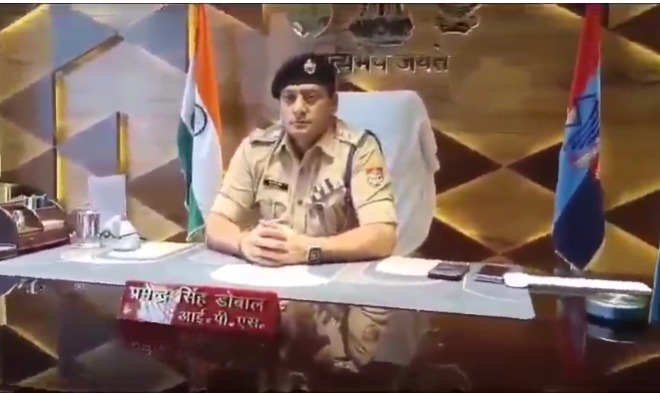 एसएसपी हरिद्वार ने दी दीपावली की शुभकामनाएं, पुलिस ने की शांति और सहयोग की अपील