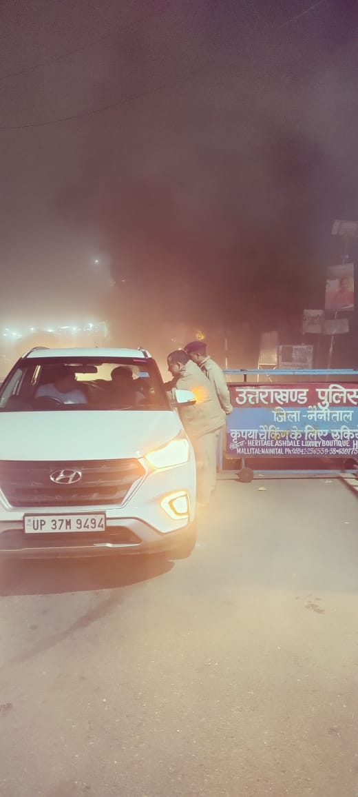 राष्ट्रपति दौरे से पहले नैनीताल में रेड अलर्ट, पुलिस का वृहद चेकिंग अभियान जारी