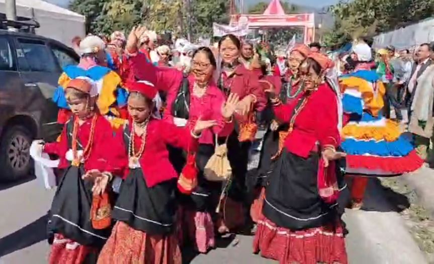 हल्द्वानी में रंगारंग झांकी के साथ 16वां जोहार महोत्सव शुरू
