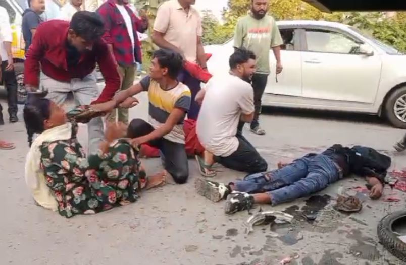 लालकुआँ में सड़क हादसे में युवक की मौत, भाई की तीन माह पूर्व हुई थी संदिग्ध मौत