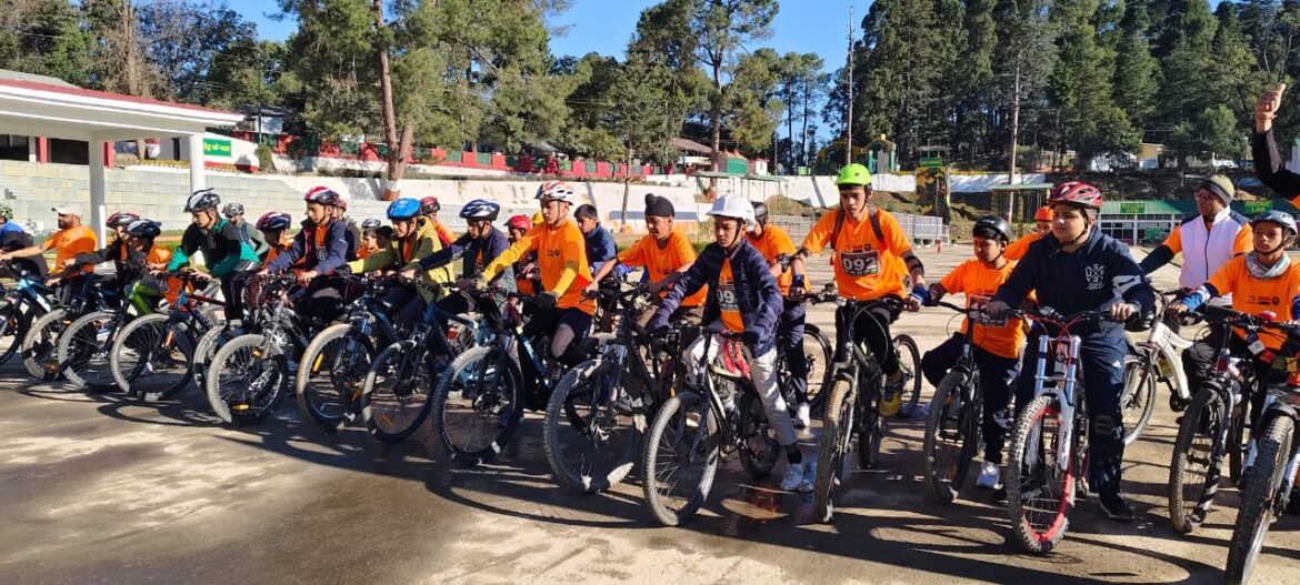 रानीखेत में माउंटेन टेरेन बाइकिंग 3.0 का भव्य आयोजन