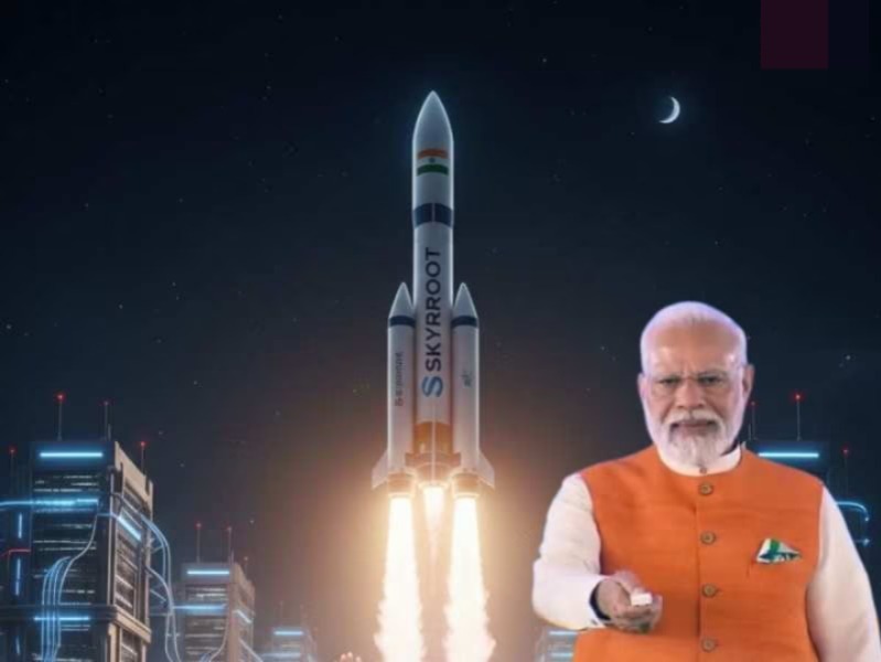 प्रधानमंत्री मोदी ने स्काईरूट एयरोस्पेस का ‘इनफिनिटी कैंपस’ उद्घाटन किया, ‘विक्रम-I’ रॉकेट का भी किया अनावरण