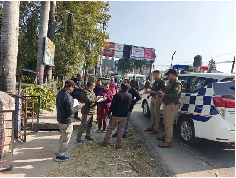 जिलाधिकारी के निर्देश पर एनएच-334 का विस्तृत निरीक्षण, सड़क सुरक्षा सुधार के लिए प्रस्ताव तैयार