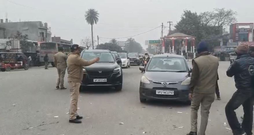 बाजपुर में पुलिस अलर्ट मोड पर, नए साल पर सुरक्षा पुख्ता