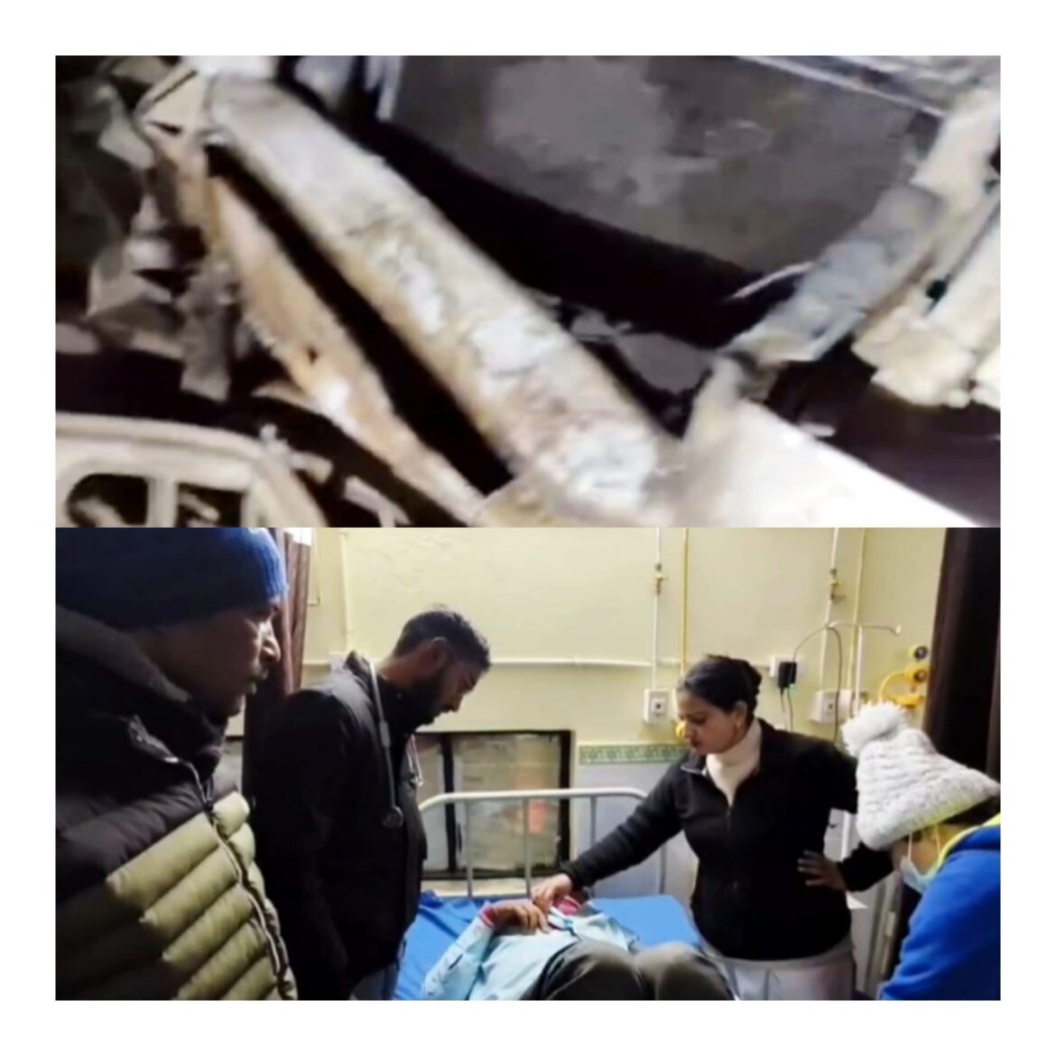 लोहाघाट राष्ट्रीय राजमार्ग पर बारात वाहन 200 मीटर खाई में गिरा, 5 की मौत, 5 घायल