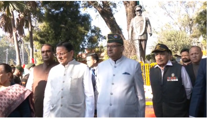 देहरादून में जनरल बिपिन रावत की चौथी पुण्यतिथि पर मुख्यमंत्री और मंत्री ने दी श्रद्धांजलि