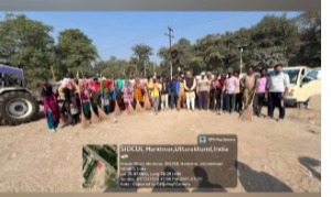 डीएम के निर्देश पर शिवालिक नगर में स्वच्छता अभियान, 50 पर्यावरण मित्रों ने की सघन सफाई