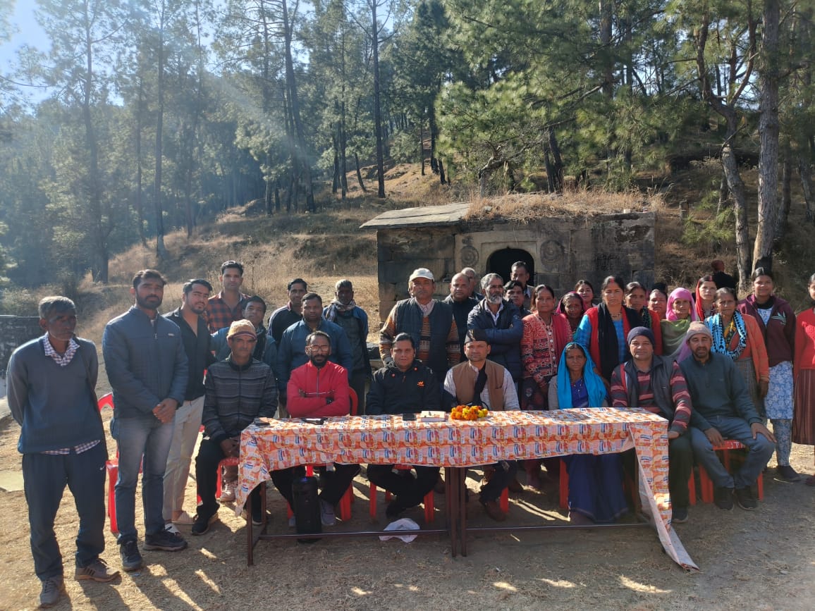 पेटसाल में दर्जनों गांवों की संयुक्त बैठक, “पहाड़ बचाओ–उत्तराखंड जन चेतना मंच” का गठन