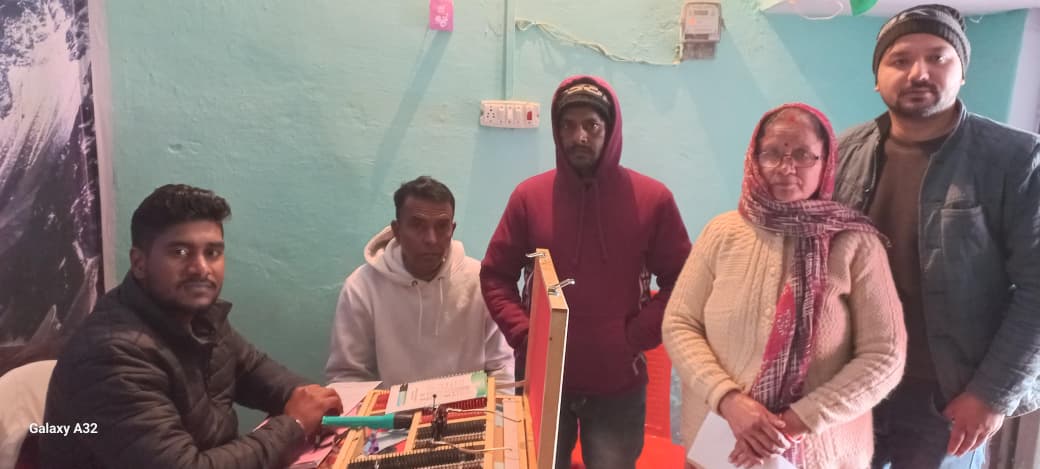 राजेन्द्र नगर वार्ड 12 में निशुल्क नेत्र शिविर, पांच लोगों के हुए मुफ्त ऑपरेशन