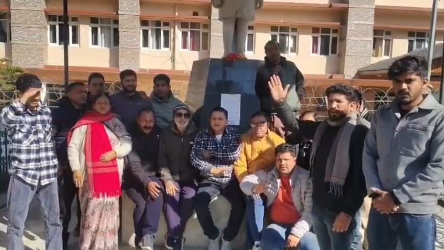 अंकिता भंडारी हत्याकांड को लेकर कांग्रेस का सांकेतिक धरना, सीबीआई जांच की मांग