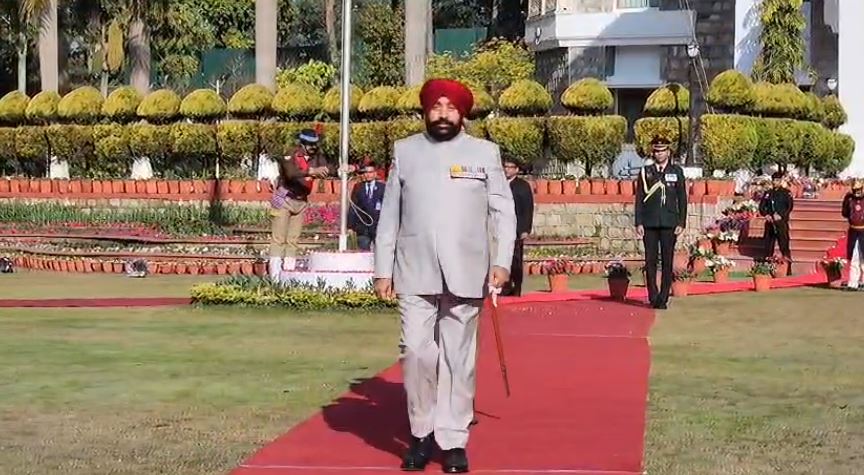 राज्यपाल गुरमीत सिंह ने प्रदेशवासियों को गणतंत्र दिवस की बधाई दी