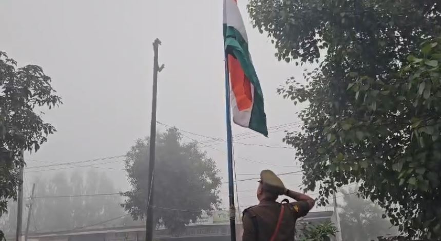 दिनेशपुर में 77वां गणतंत्र दिवस हर्षोल्लास के साथ मनाया गया