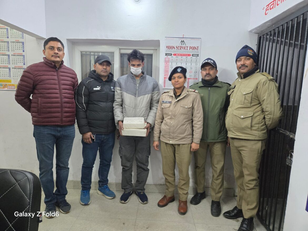 नैनीताल: एसएसपी के निर्देश पर SOG और बनभूलपुरा पुलिस की संयुक्त कार्रवाई, 190 नशीले इंजेक्शन के साथ तस्कर गिरफ्तार