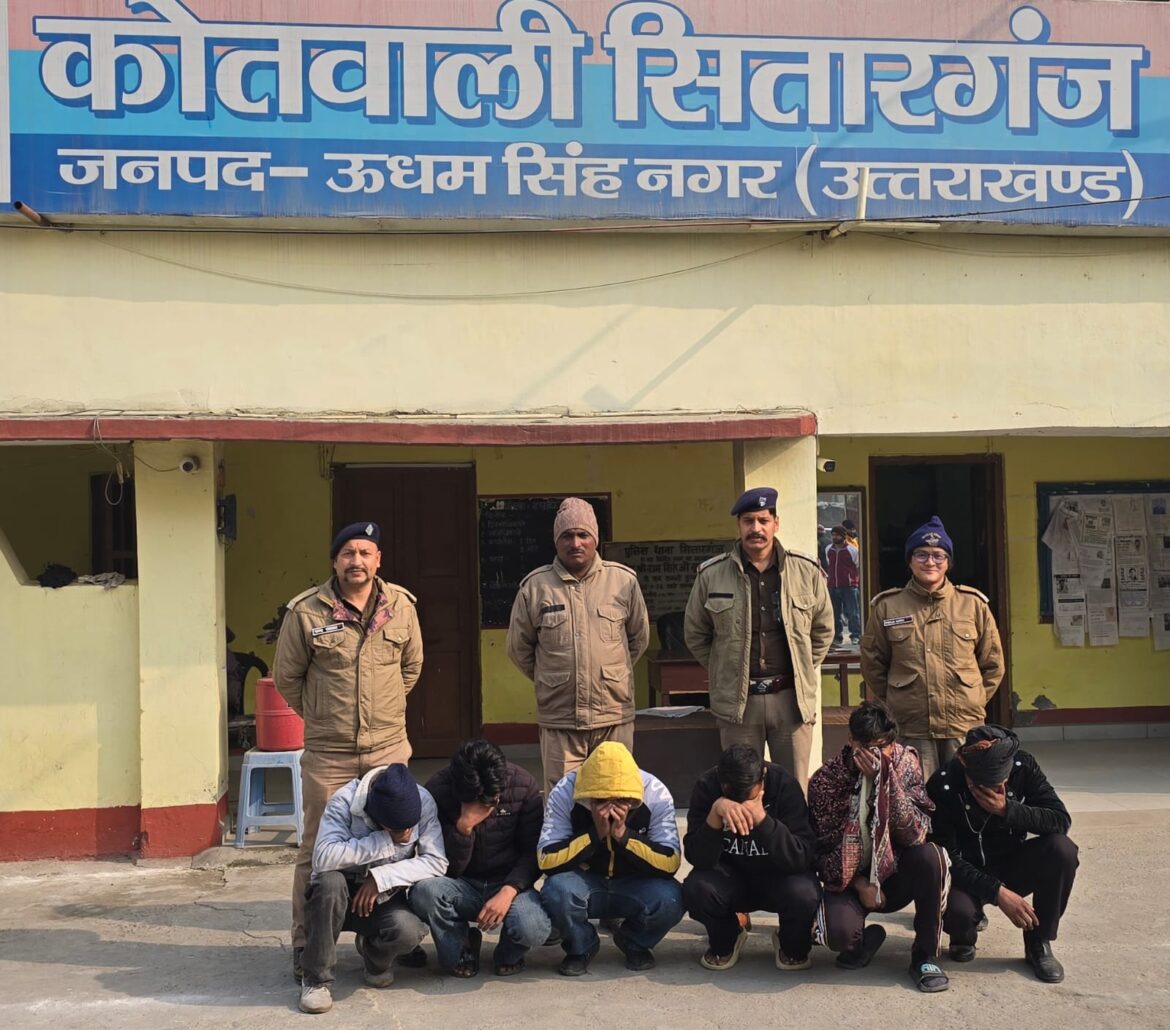 शीर्षक: वायरल वीडियो पर पुलिस की सख्त कार्रवाई, सड़क पर मारपीट करने वाले छह आरोपी गिरफ्तार
