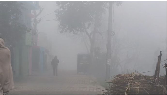 हरिद्वार में घने कोहरे का कहर, दृश्यता कम होने से यातायात सुस्त