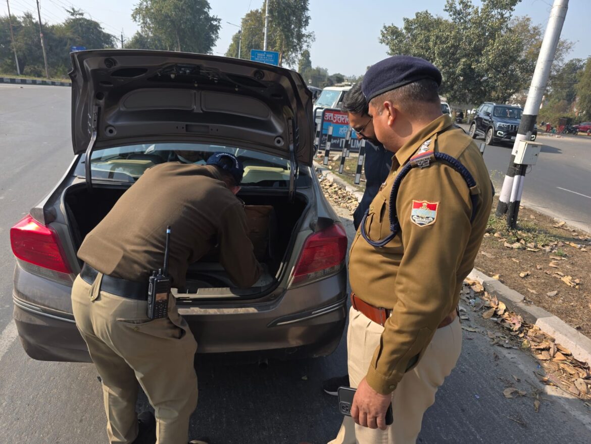 अमित शाह के दौरे को लेकर हरिद्वार पुलिस अलर्ट, सघन चेकिंग अभियान तेज