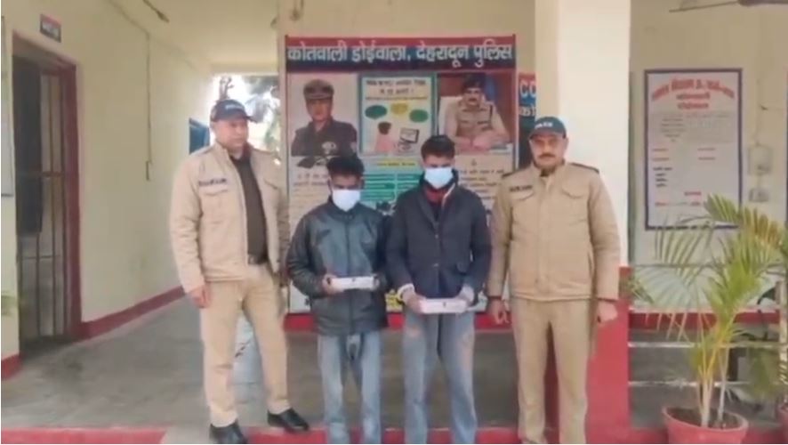 डोईवाला में नकबजनी का खुलासा, 9 लाख की ज्वैलरी बरामद, दो अभियुक्त गिरफ्तार