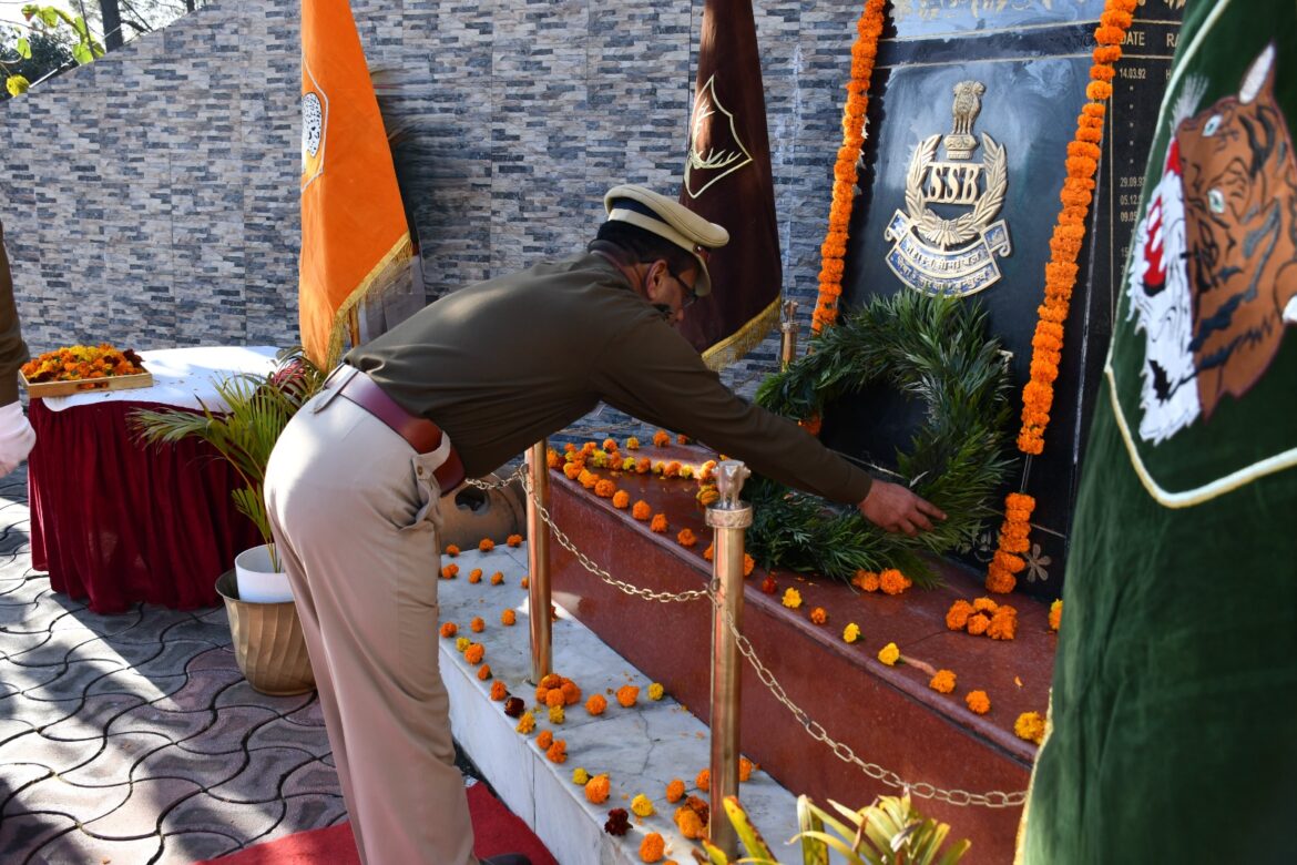 रानीखेत सीमान्त मुख्यालय में 77वां गणतंत्र दिवस समारोह धूमधाम से मनाया गया