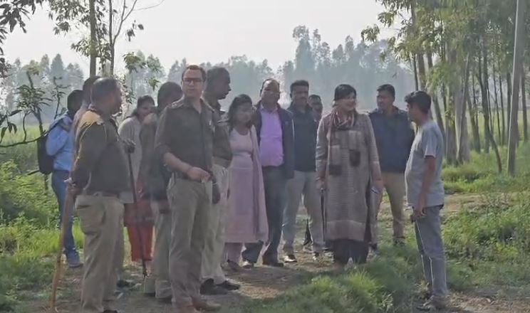 दिनेशपुर में बेमौसमी धान पर कार्रवाई को लेकर हंगामा, एसडीएम ने दिया 10 दिन का समय